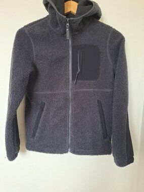 Black Mountain Kids Sherpa Zip-Up Hoodie – Size 12